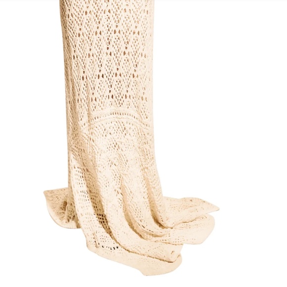 NWT $450 A.L.C. Nicky Crochet Maxi Dress in Ivory - sizes XS and Small! - Picture 6 of 10